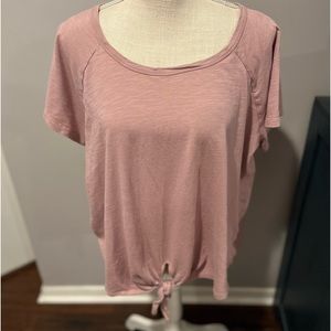 Sanctuary 1x pink tie top